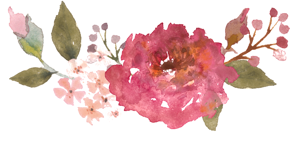 Este Gráficos É Png De Floricultura Sobre Coloração - Vintage Watercolor Flowers Png (1024x617), Png Download