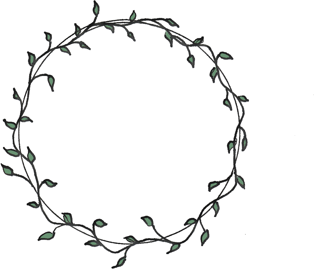 Flower Circle Drawing Free For Personal Use Svg - Flower Circle Drawing (1062x870), Png Download