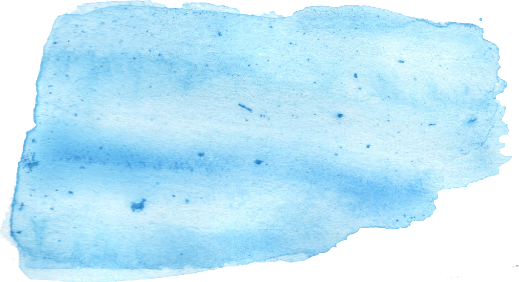 23 Blue Watercolor Brush Stroke Vol - Watercolor Painting (1013x551), Png Download