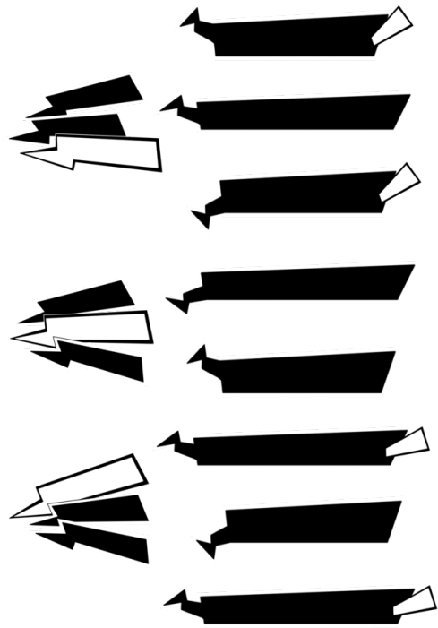 Transparent Persona Speech Bubbles For All Your Persona - Persona 5 Speech Bubble (500x748), Png Download