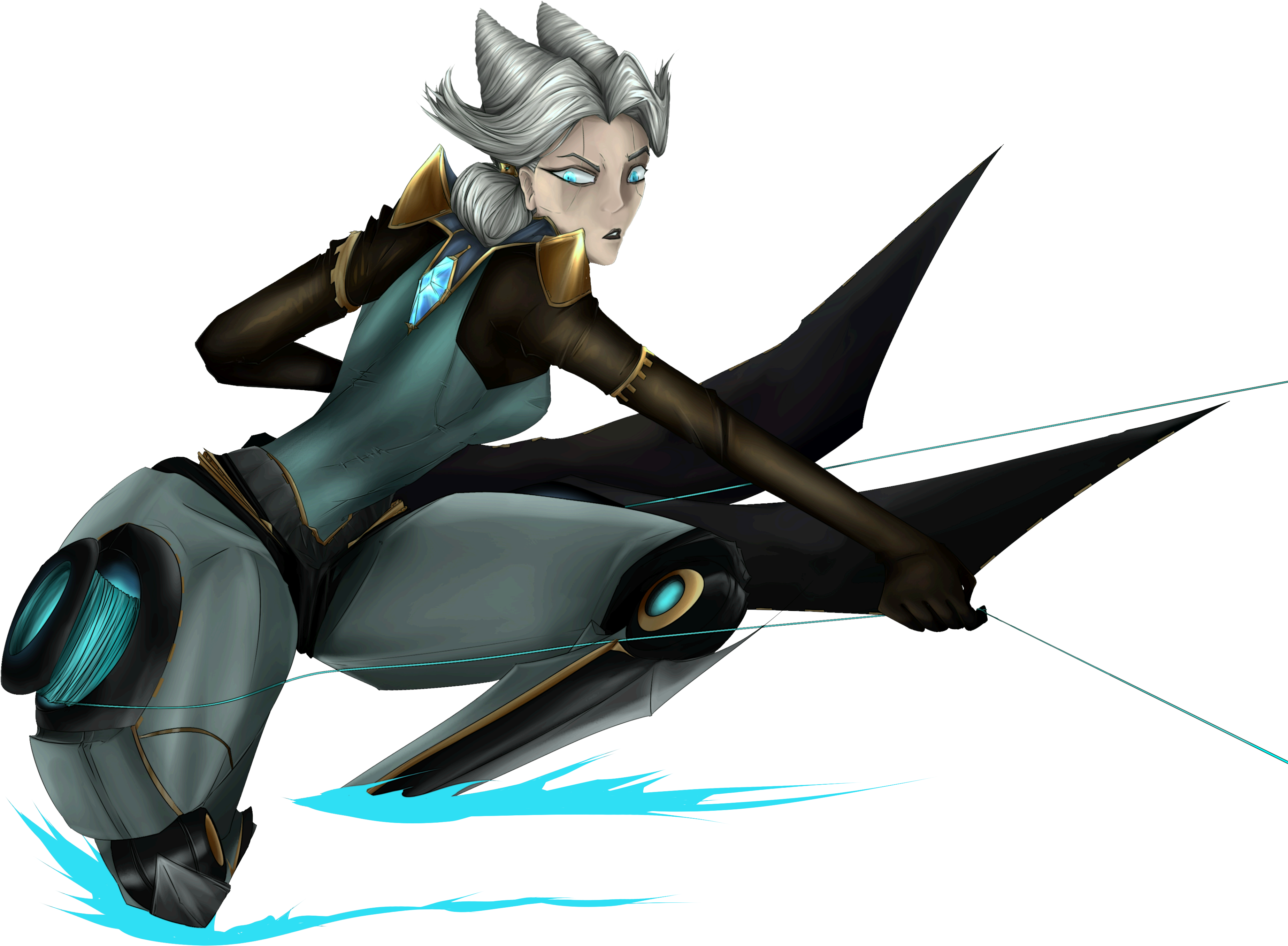 Camille By Mika444 League Of Legends Fan Art Artwork - Camille League Of Legends Render (4204x2970), Png Download