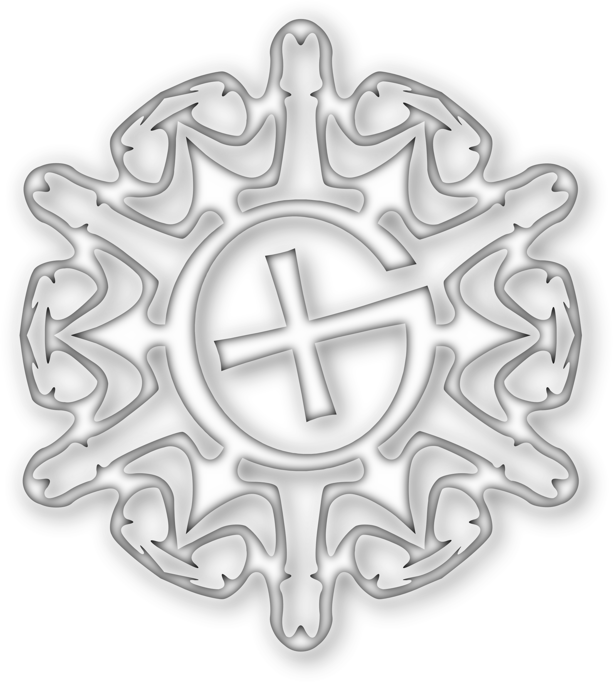 This Free Icons Png Design Of Geocaching Snowflake (2087x2323), Png Download