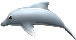 Leaping Dolphin - Dolphin (420x420), Png Download