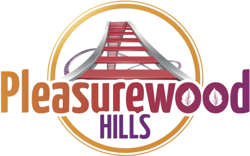 Pleasurewood Hills Logo (500x307), Png Download