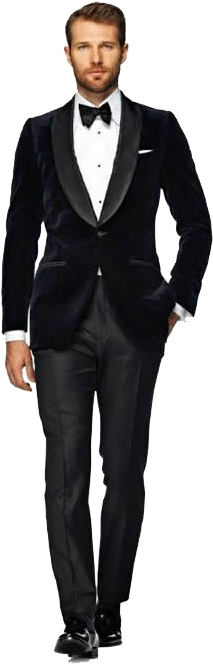 Clipart Black And White Library Businessman Clipart - Two Piece Black Suit (667x667), Png Download