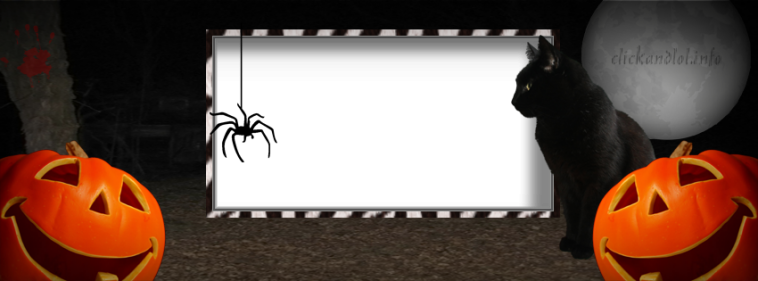 How To Create A Happy Halloween Facebook Frame Halloween - Fb Cover Transparent Png (758x281), Png Download