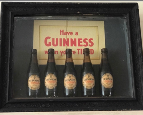 Guinness Bottle Display - Guinness (500x500), Png Download