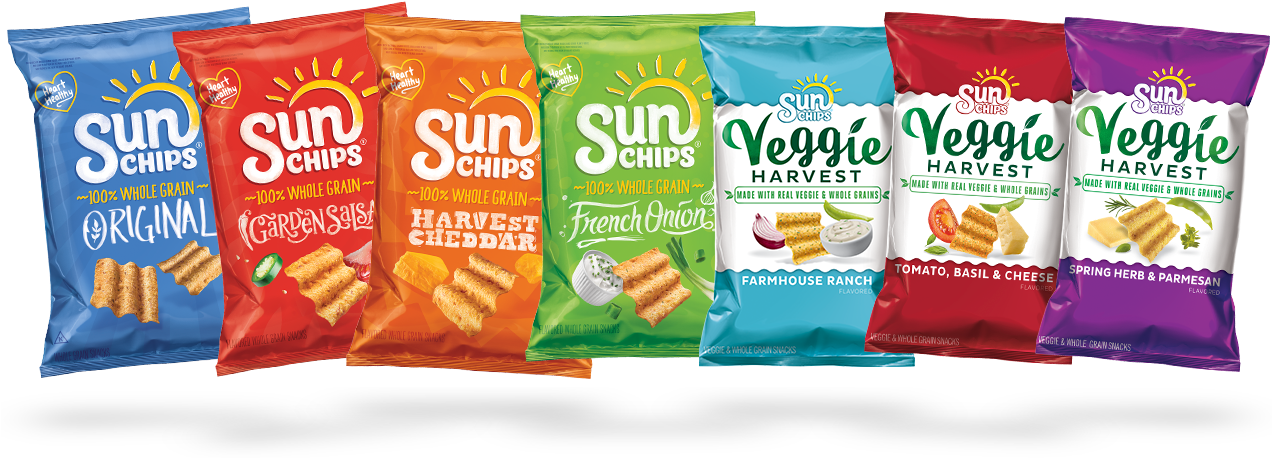 Our Original Flavor Made Waves Back In The Day, And - Sunchips Whole Grain Rich Original (fri44425) (1278x579), Png Download