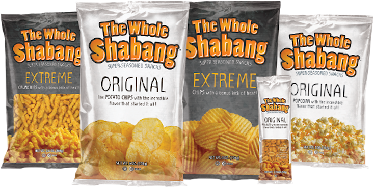 The Whole Shabang, The Infamous Prison Brand Potato - Keefe Group The Whole Shabang Potato Chips Original (750x366), Png Download