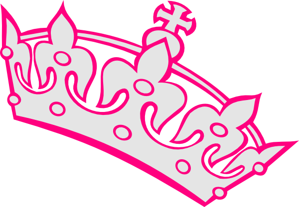 Pink Tiara Clipart Png For Web (600x416), Png Download