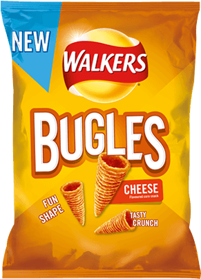 Bugles Cheese Sharing 110g Beauty - Walkers Bugles (340x420), Png Download