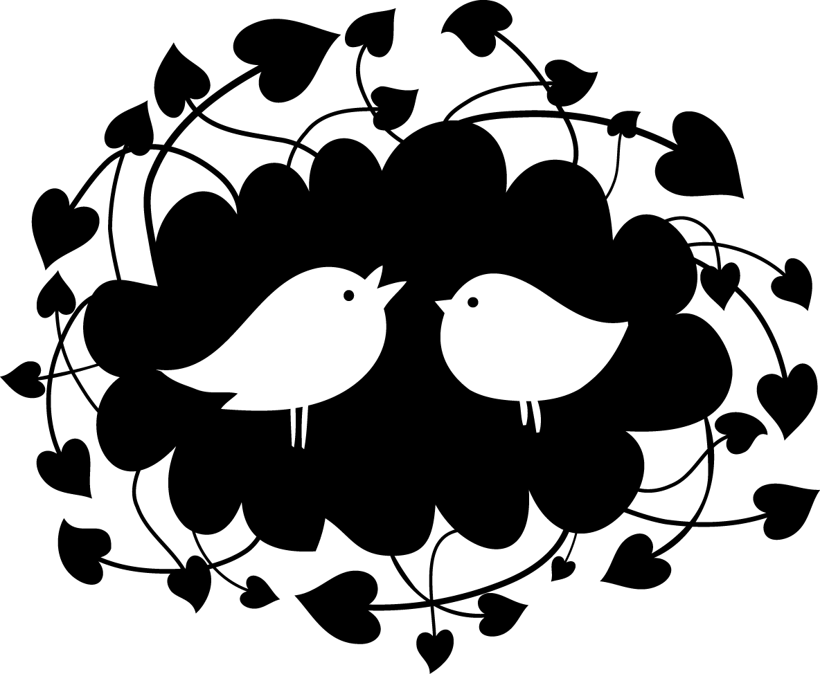 Free Wedding Vector Graphics Clipart Best - Wedding Bird Vector Png (1184x974), Png Download