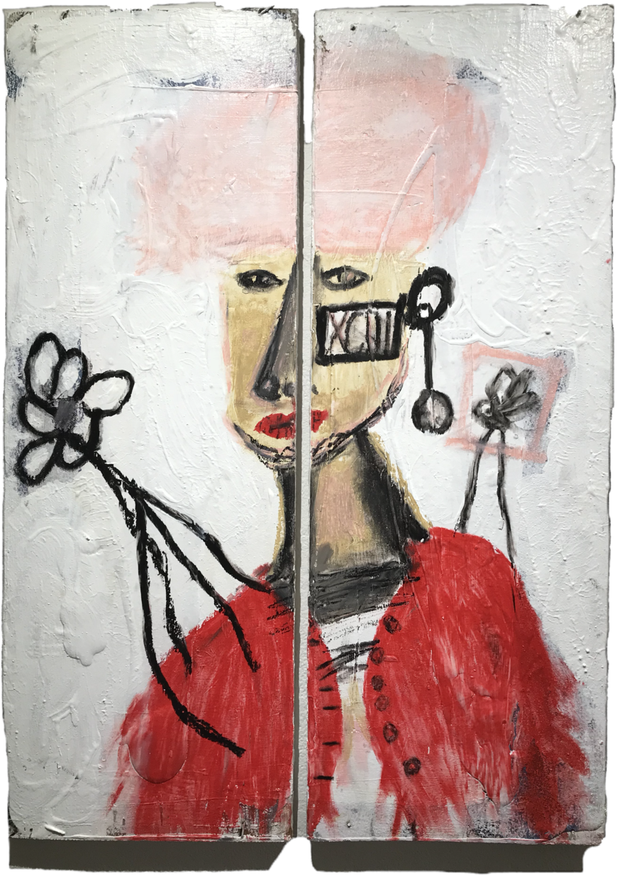 “xciii” 2018- Ty Stephano - Modern Art (1000x1333), Png Download