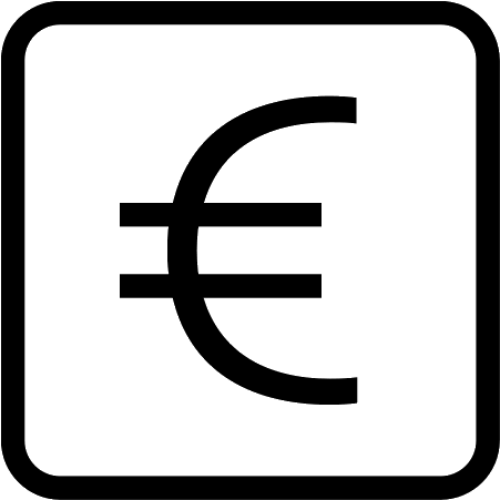 Download Euro Sign Symbol Png Transparent Images Transparent - Business Profile Icon Png (540x540), Png Download