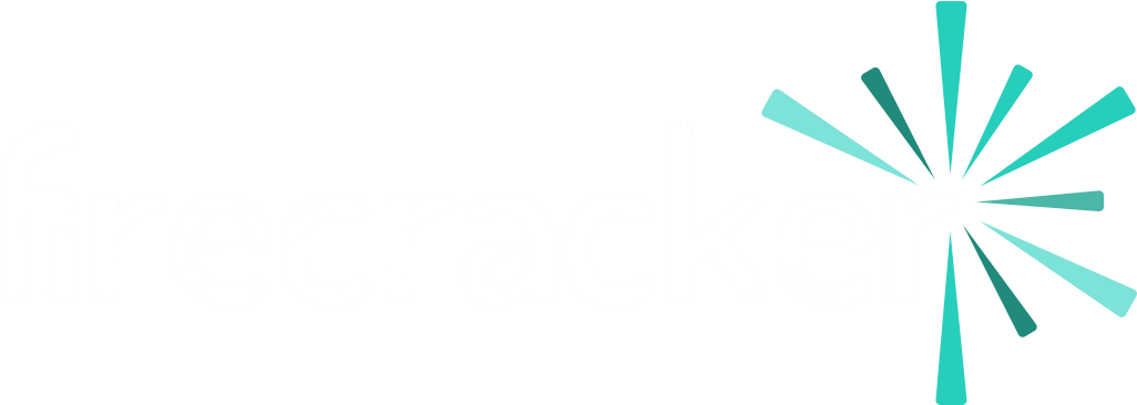 Firecracker Logo White - Firecracker Medical (1026x366), Png Download
