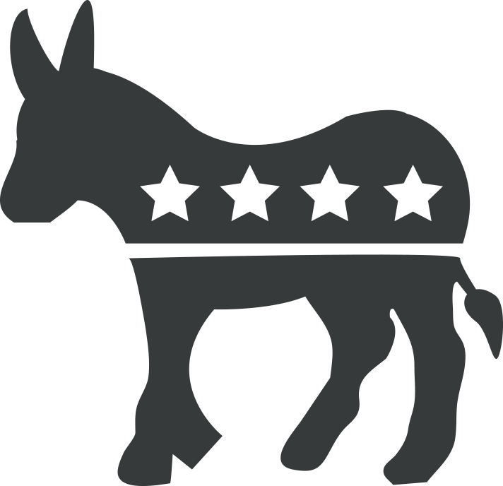 Cory Booker - Democratic Party .png (712x688), Png Download