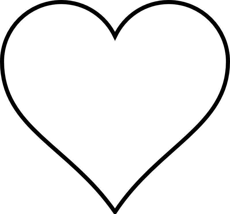 Jpg Chalkboard Heart Clipart - Heart Clipart (800x742), Png Download