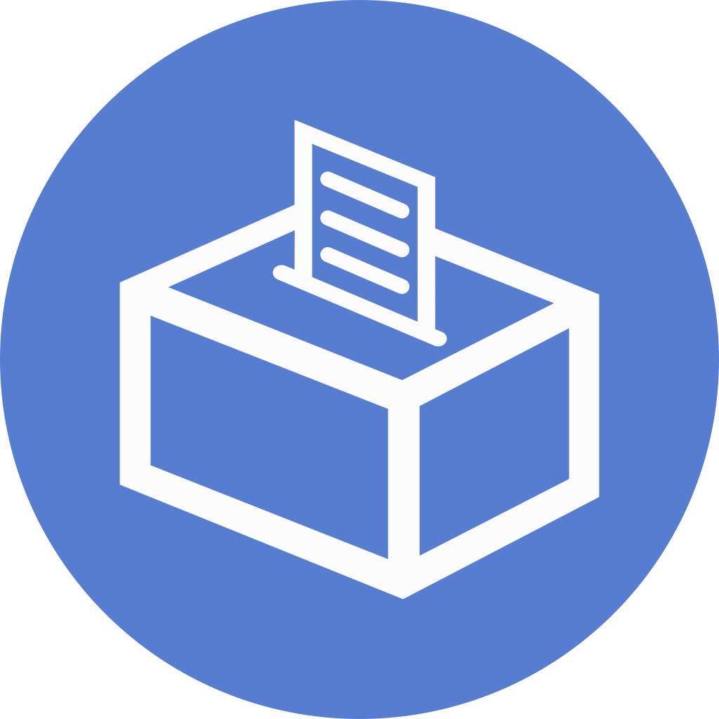 Download Svg Download Png - Icon Polling (1024x1024), Png Download