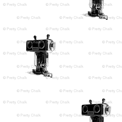 Robot Pattern Preview - Spoonflower (400x400), Png Download
