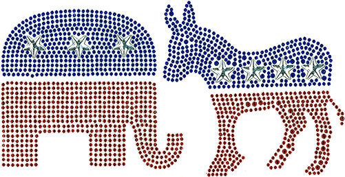 Political - Democratic Party (500x484), Png Download