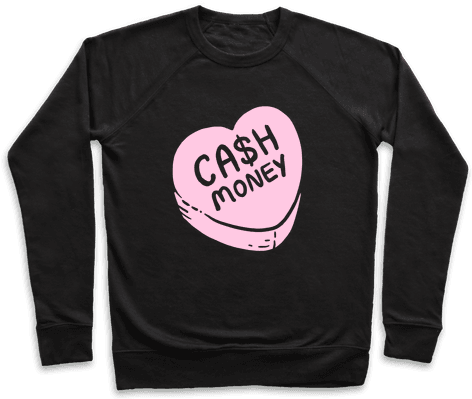 Cash Money Candy Heart - Pop Team Epic Sweaters (484x484), Png Download
