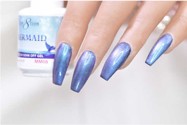 Cre8tion Mermaid Gel Polish, 0916-0433, - Cre8tion Mermaid (600x600), Png Download