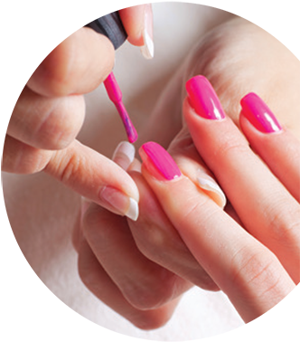 Nails - Get A Manicure (350x389), Png Download