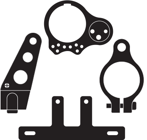 Connectors, Clamps, Fittings & Fasteners - Dime City Cycles (500x500), Png Download