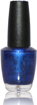 Opi Blue My Mind - Blue Nail Polish (350x400), Png Download