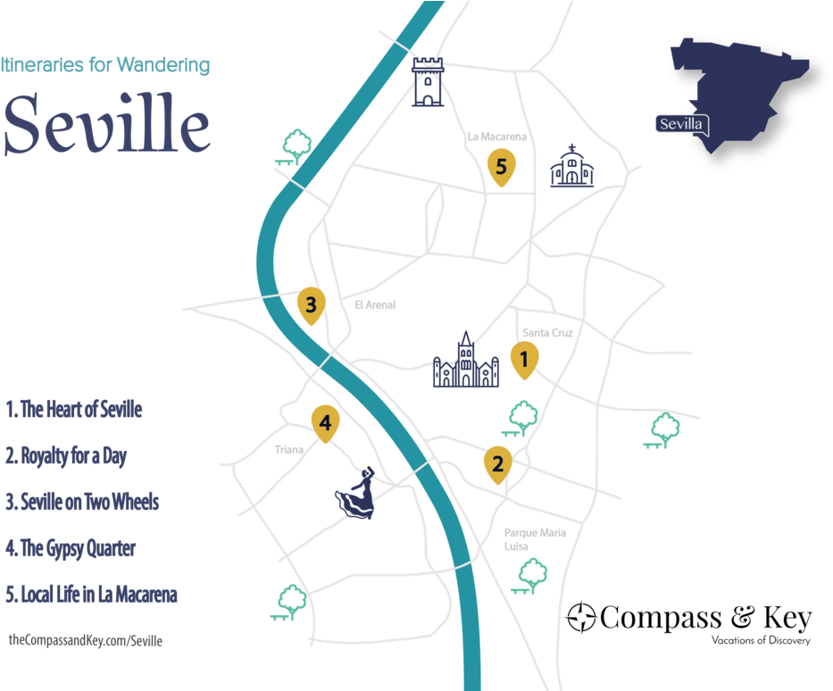 Sevillemap - Atlas (1000x773), Png Download