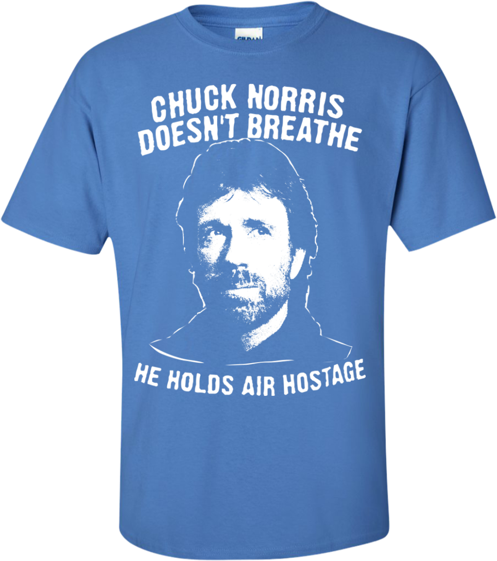 Chuck Norris Don't Breathe - Fishing T Shirts (1155x1155), Png Download