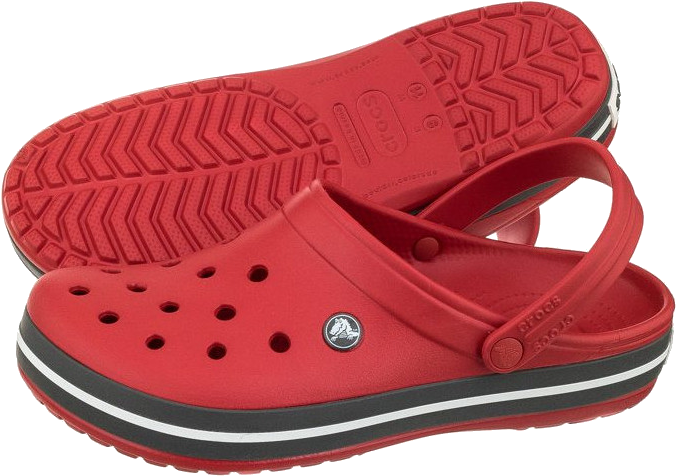 Crocs Crocband Red Pepper - Crocs Red (800x800), Png Download