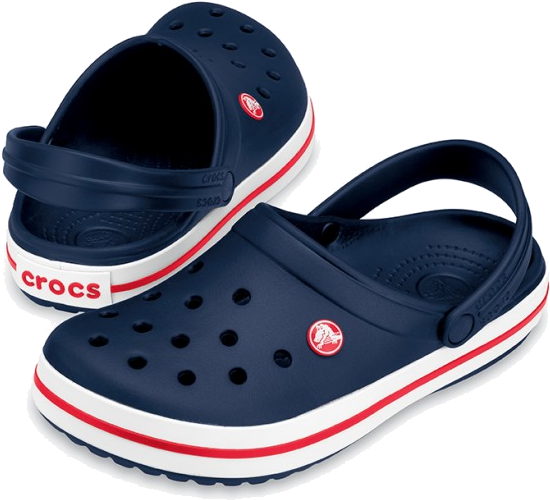 Crocs Crocband Navy - Crocs Crocband For Adult (600x600), Png Download