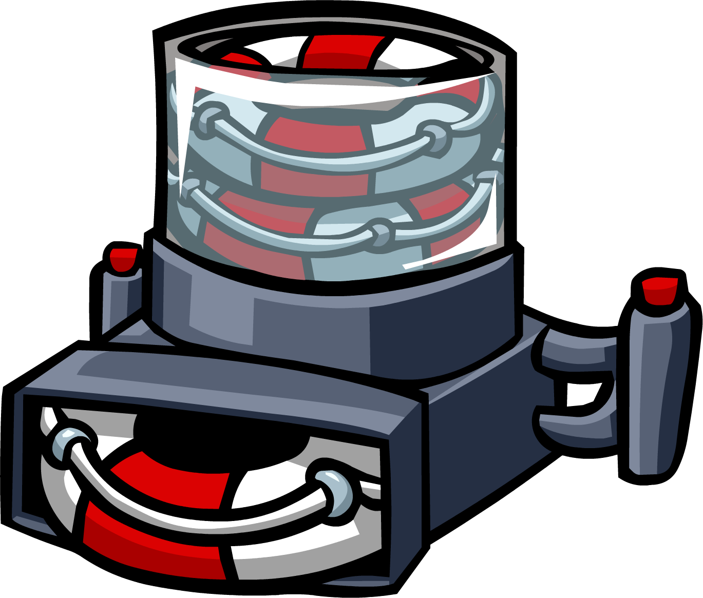 Mission 1 Life Preserver Shooter - Gary Club Penguin (1369x1165), Png Download