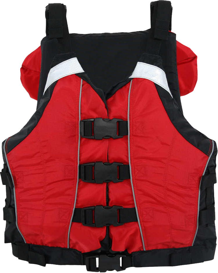Type V Wearable Life Jacket - Safety Equipment For White Water Rafting (751x940), Png Download