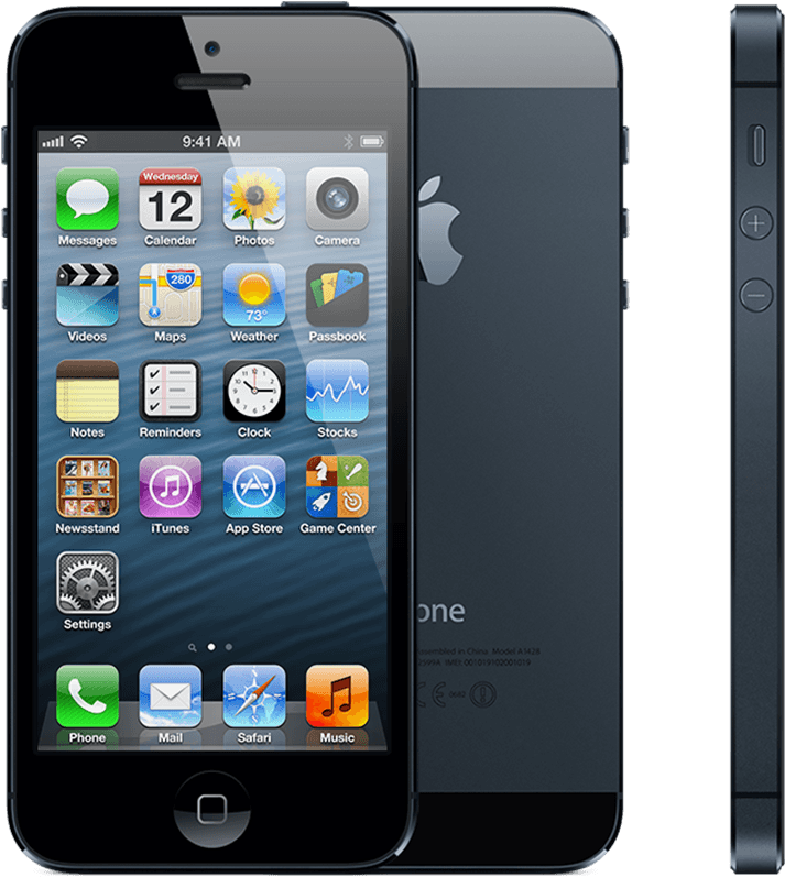 Replace Your Cracked Or Broken Any Generation Iphone - Apple Iphone 5 (680x680), Png Download