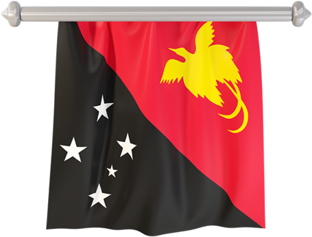 Papua New Guinea Flag (640x480), Png Download