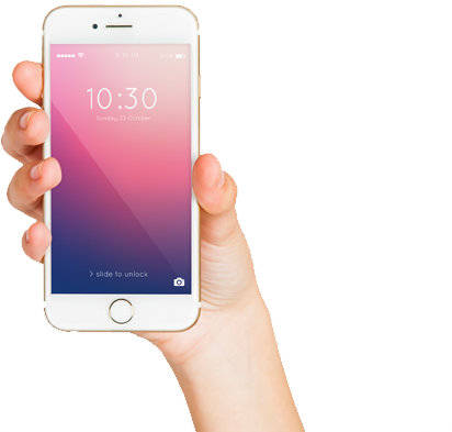 Iphone - Digital Art (412x393), Png Download