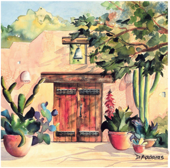 Beth's Gate - Southwest Glassware (600x450), Png Download