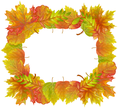 Download Kaz Creations Autumn Fall Leaves Leafs Background Frame Full Border And Frames Full Size Png Image Pngkit