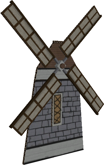 Download Zip Archive - Windmill (750x650), Png Download