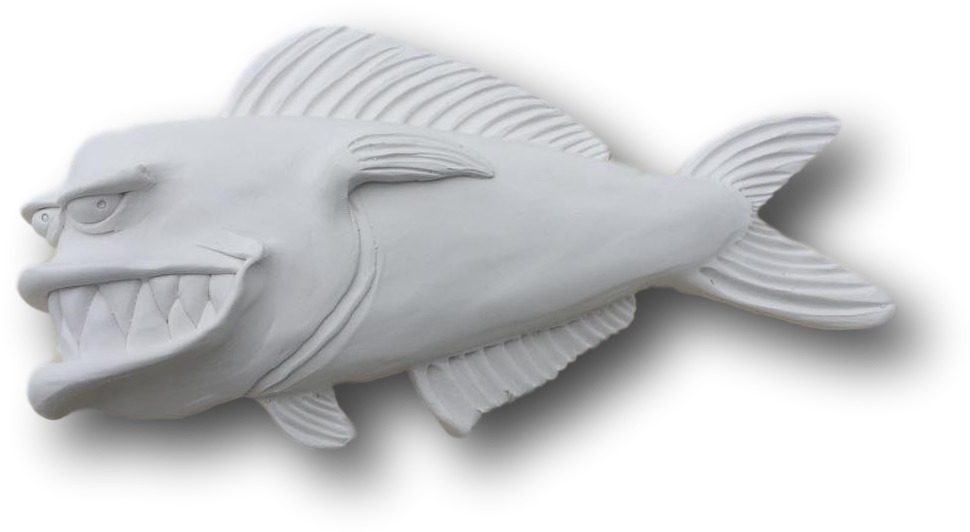 Custom Uncle Charles Fish - Bass (1043x1043), Png Download