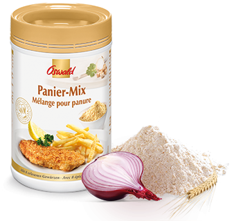 Bread Crumbs With Seasoning - Panier-mix - Standard-dose (406x319), Png Download