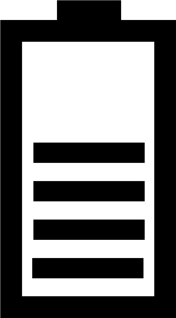 Battery Icon Png (1510x1417), Png Download