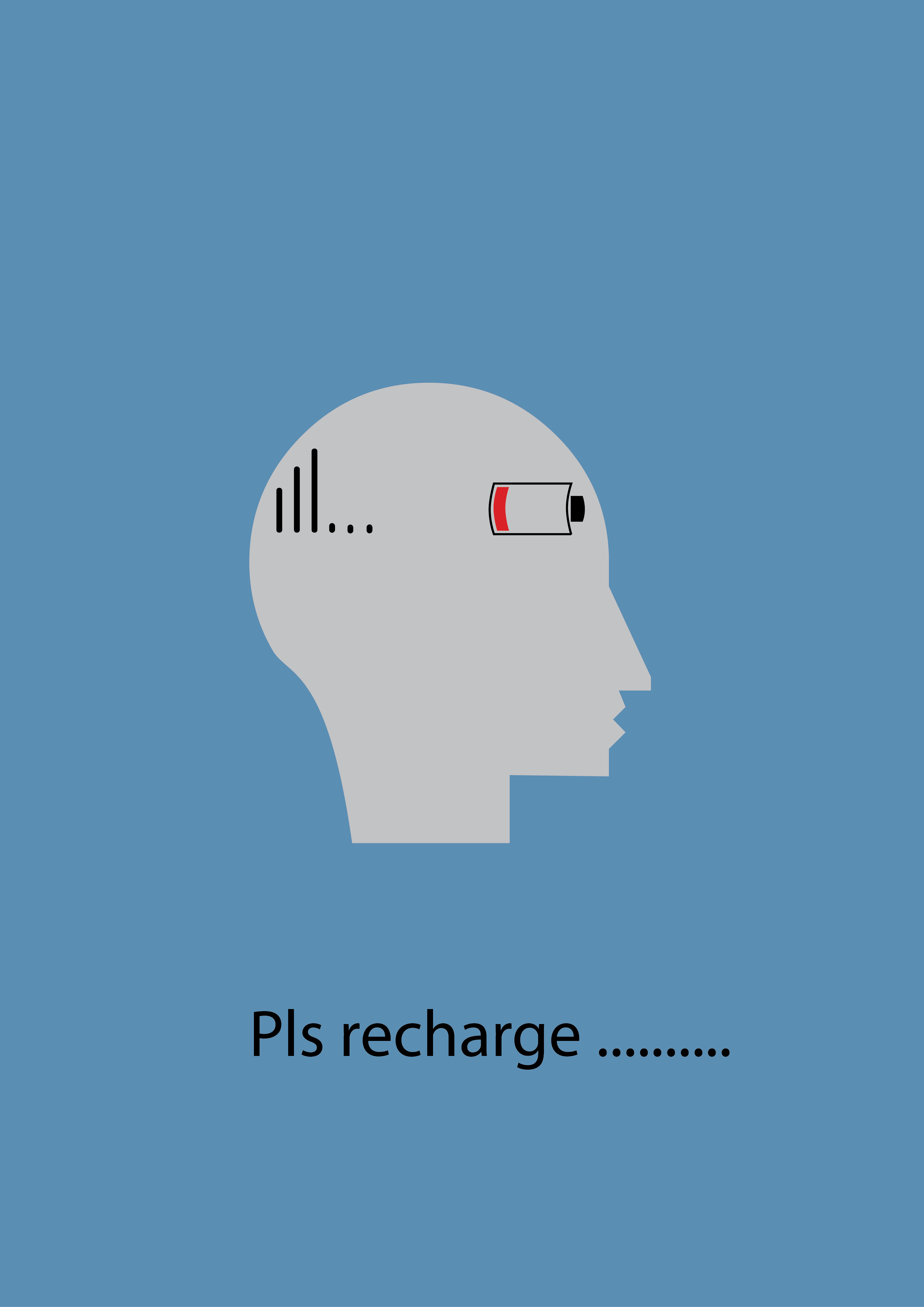 Immediately Recharge Or Replace Your Battery - Illustration (3508x4961), Png Download