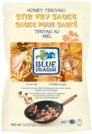 Blue Dragon - Teriyaki Stir Fry | 120g (364x500), Png Download