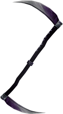 The Reaper's Double Scythe - Scythe (420x420), Png Download