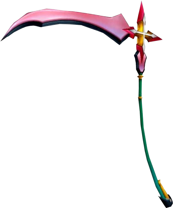 New Marluxia Scythe - Marluxia's Scythe (569x686), Png Download