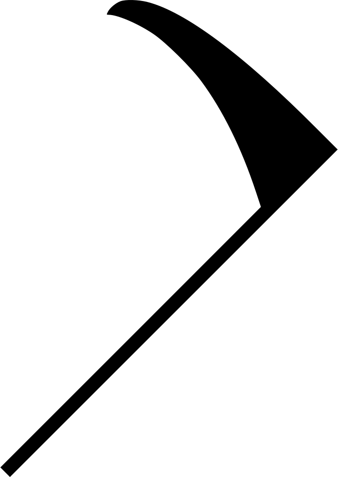 Png File - Icon Scythe (694x980), Png Download