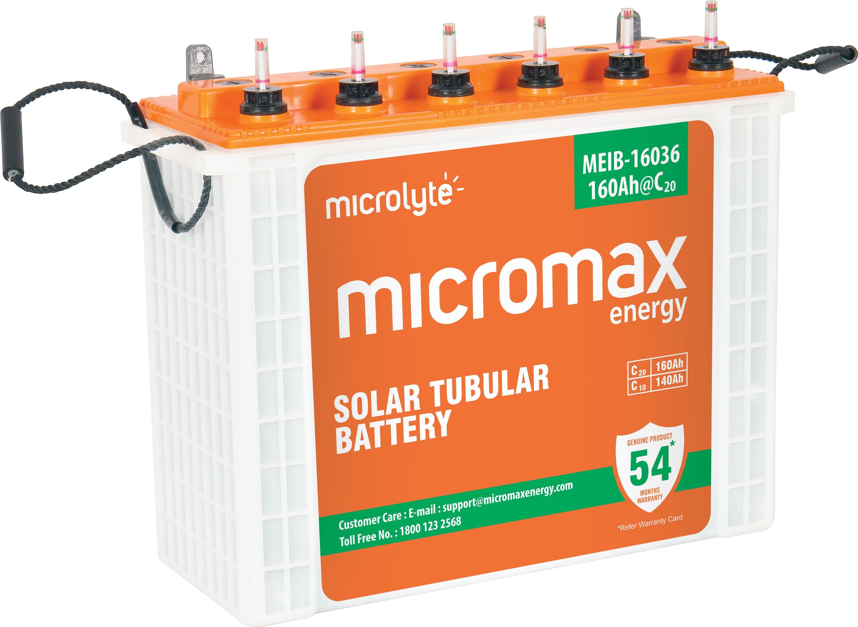 Tall Tubular Battery - Micromax Inverter Battery (3252x2592), Png Download